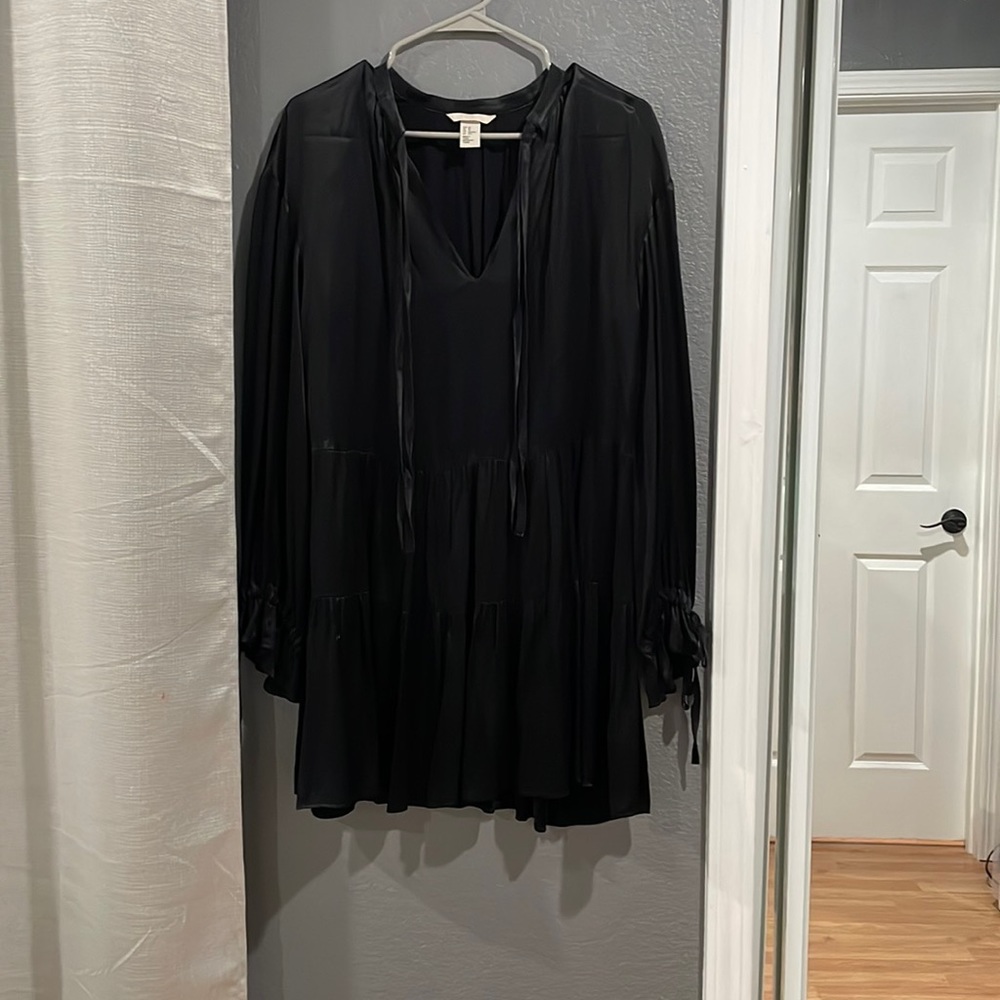 Black Silky dress from H&M